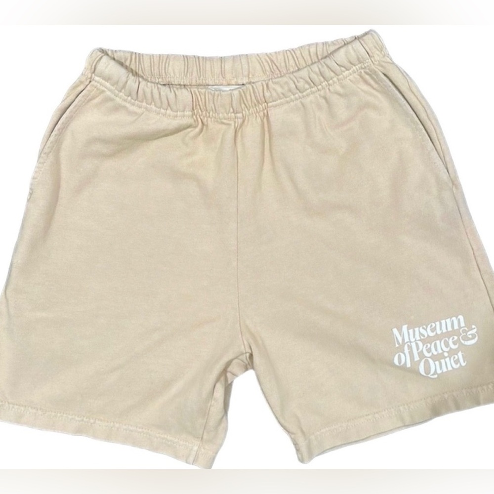 REVOLVE Museum of Peace & Quiet Beige Shorts
